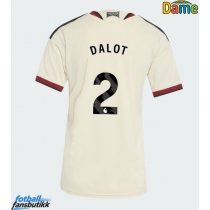 Manchester United Diogo Dalot #2 Tredjedrakt Dame 2026-27 Kortermet